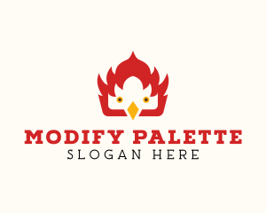 Fire Bird Poultry logo design