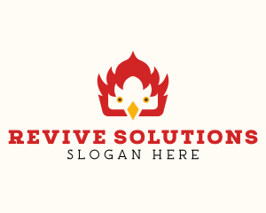 Fire Bird Poultry logo design