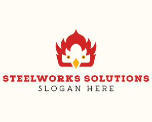 Fire Bird Poultry logo design