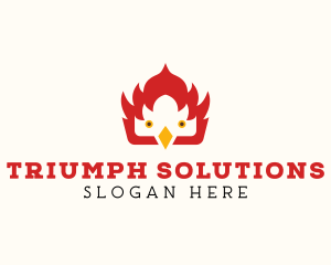 Fire Bird Poultry logo design