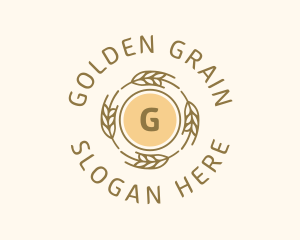 Agricultural Grain Wheat logo