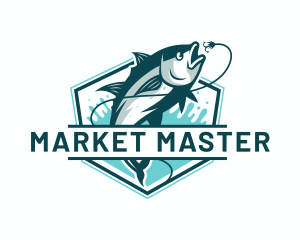 Market Fish Bait logo design