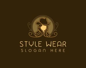 Female Hat Fashion logo