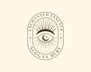 Mystical Eye Boho logo design