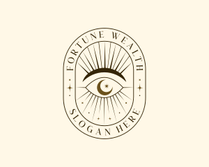 Mystical Eye Boho logo design