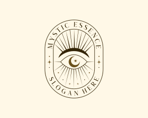 Mystical Eye Boho logo design