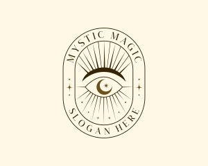 Mystical Eye Boho logo design