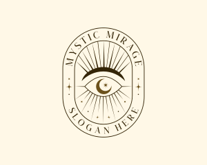 Mystical Eye Boho logo design