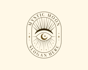 Mystical Eye Boho logo design