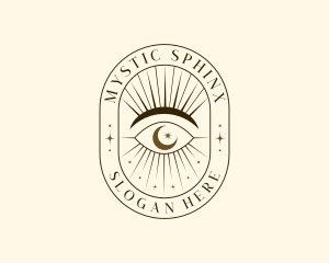 Mystical Eye Boho logo design