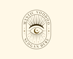 Mystical Eye Boho logo design