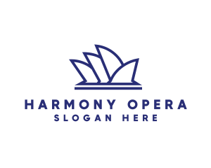 Sydney Opera Destination logo design