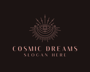 Cosmic Eye Astrology logo design