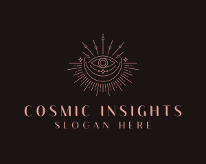 Cosmic Eye Astrology logo design