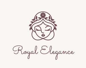 Beauty Queen Salon logo design