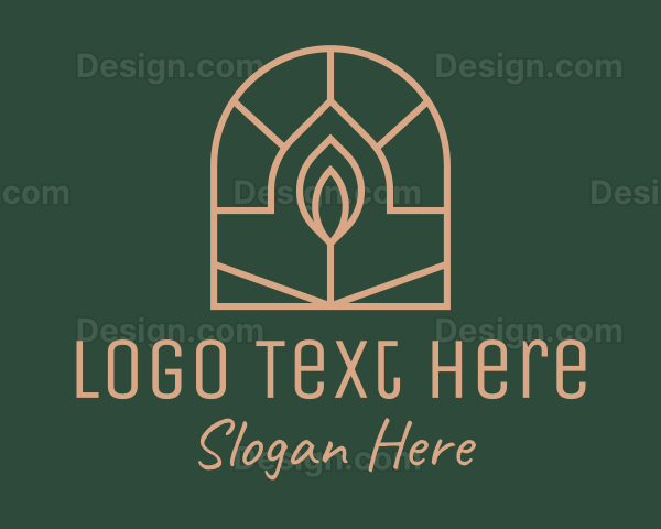 Scented Candle Arch Logo