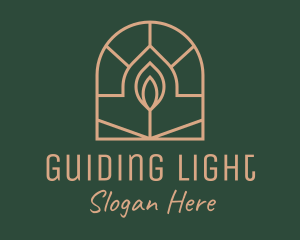 Scented Candle Arch logo design