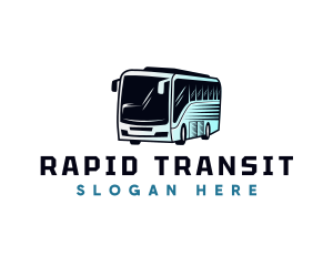 Shuttle Bus Transportation logo design