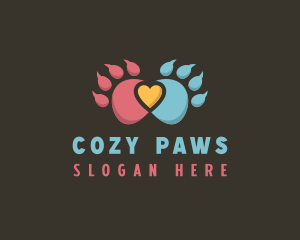Veterinary Pet Paws logo design