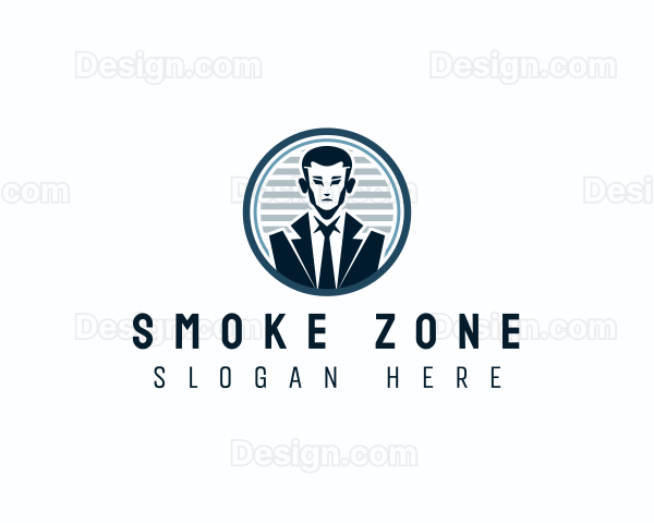 Corporate Businessman Suit Logo