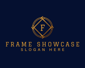 Luxe Compass Frame  logo