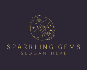 Jewelry Diamond Gems logo design