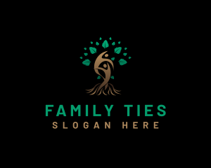 Tree Human Wellness logo design