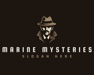 Mysterious Detective Spy logo design