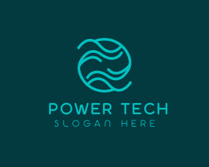 Tech Waves Cyberspace logo