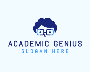 Genius Nerd Programmer logo
