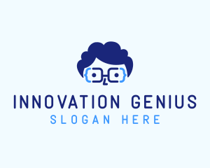 Genius Nerd Programmer logo