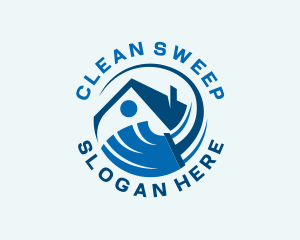 Home Cleaning Maintenance logo design