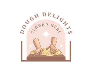 Kneading Dough Bakeshop logo design