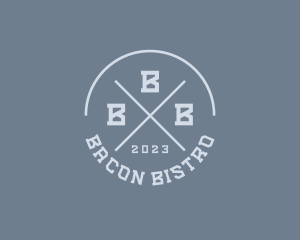 Hipster Pub Bistro logo design