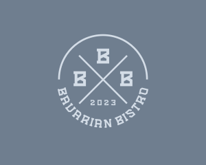 Hipster Pub Bistro logo design