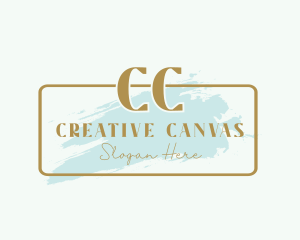 Watercolor Artist Beauty  logo design