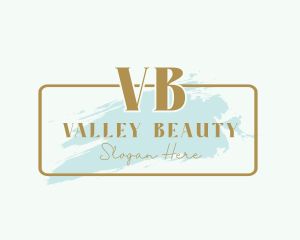 Watercolor Artist Beauty  logo design