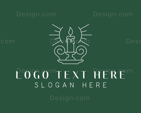 Artisanal Candle Holder Logo