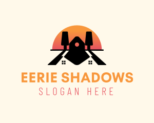 Sunset Shadow Housing logo design