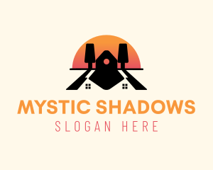 Sunset Shadow Housing logo design