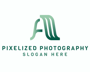 Professional Enterprise Letter A logo design