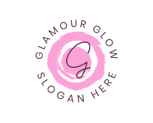 Feminine Cosmetics Makeup logo design