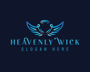 Holy Angel Wings logo design