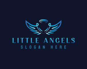 Holy Angel Wings logo design