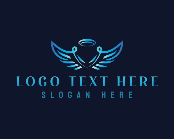 Angelic logo example 2