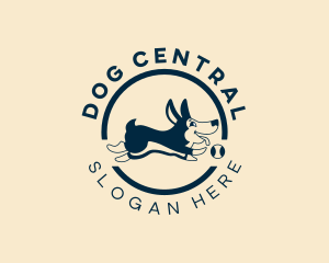 Dog Ball Pet Shop logo design