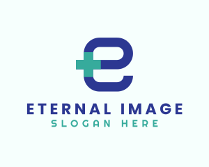 Medical Pharmacy Letter E logo design