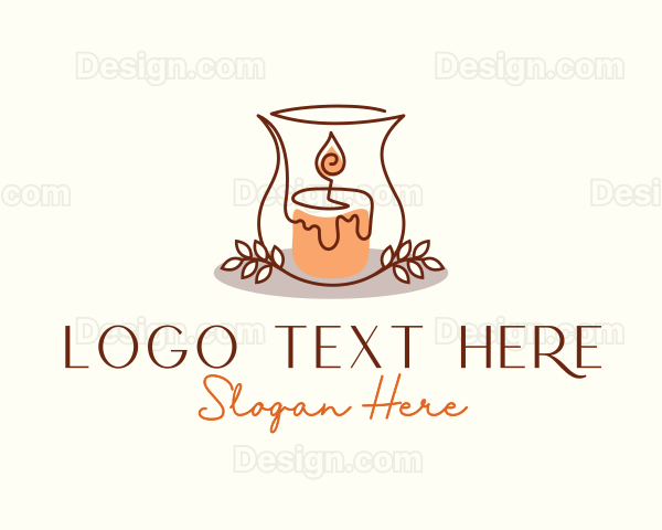 Scented Candle Decor Logo