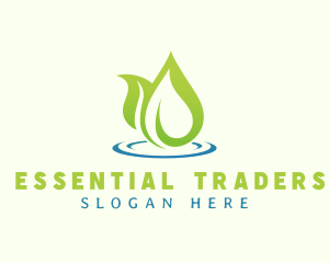 Natural Leaf Spa logo design