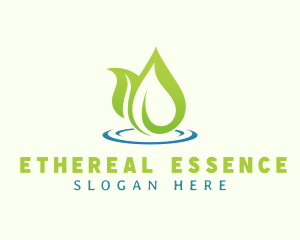 Natural Leaf Spa logo design